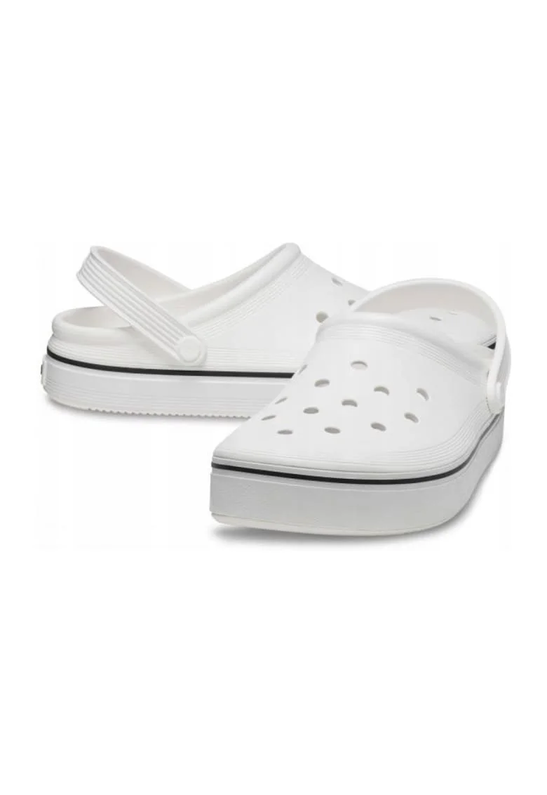 Saboti Femei,  Crocband Of Court 208371 Clog, Alb, Alb