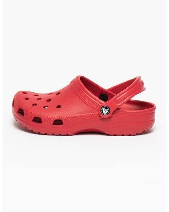 Saboti slingback roomy fit unisex Classic, Rosu inchis