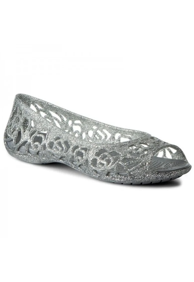 Balerini  Kids' Isabella Glitter Flat GS - US Argintiu - Silver, Argintiu
