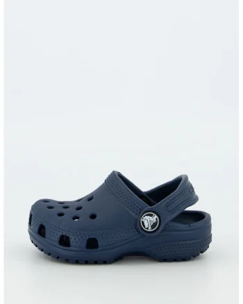 Saboti slingback cu detalii perforate, Bleumarin