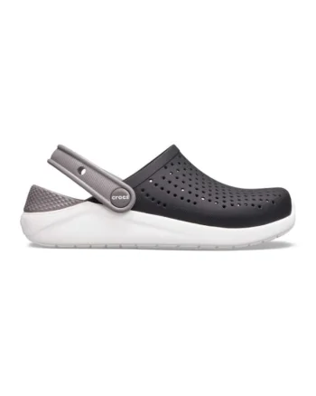 Saboti  Kids' LiteRide Clog - US Negru - Black/White, Negru