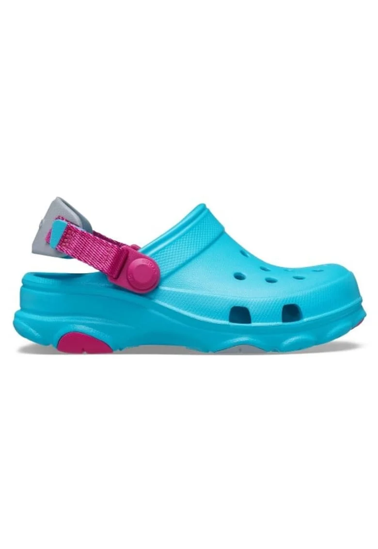 Saboti  Kids' Classic All-Terrain Clog - US Albastru deschis - Digital Aqua, Alb
