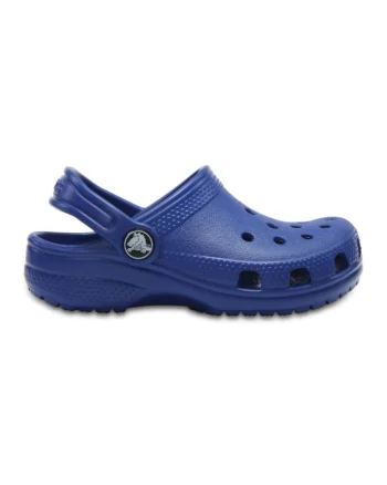 Saboti  Classic Kids - US Albastru - Blue Jean, Alb