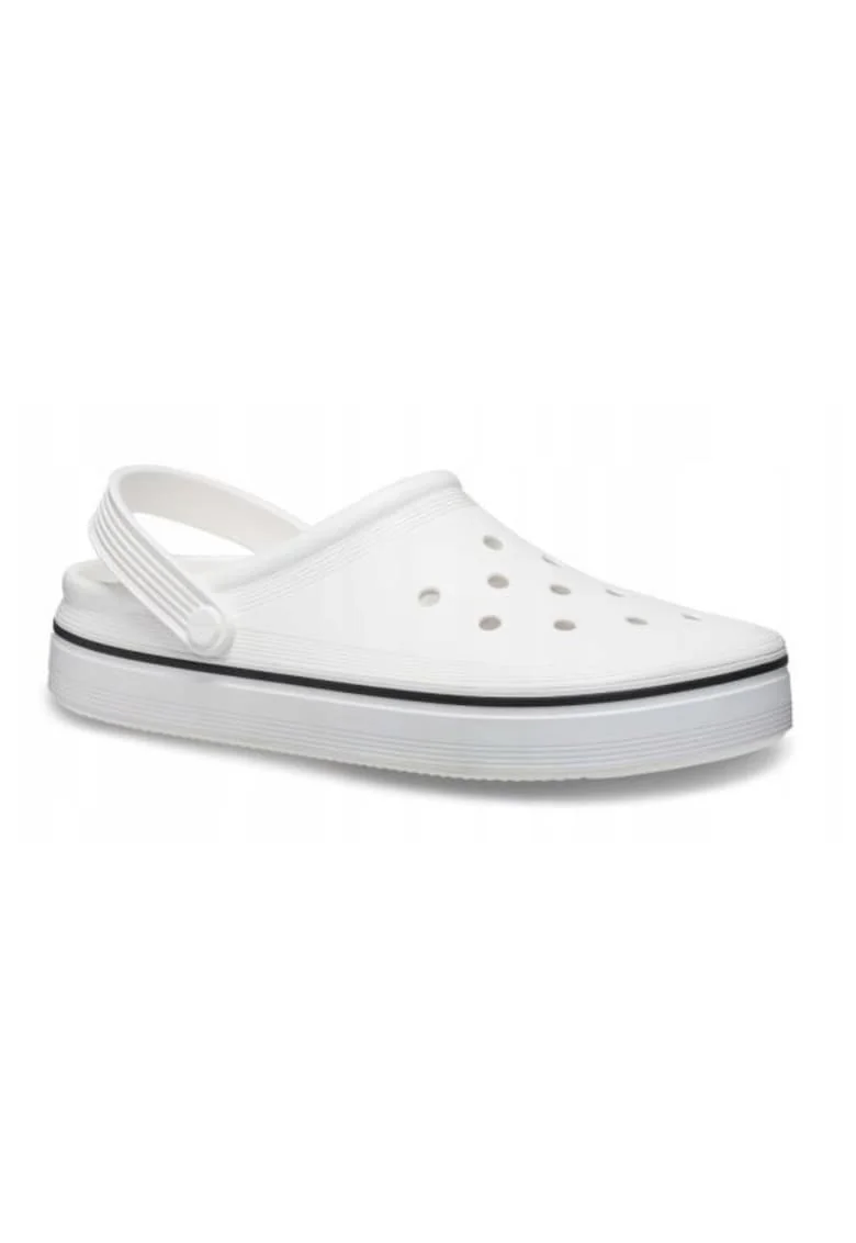 Saboti Barbati,  Crocband Of Court Clog, Alb, Alb