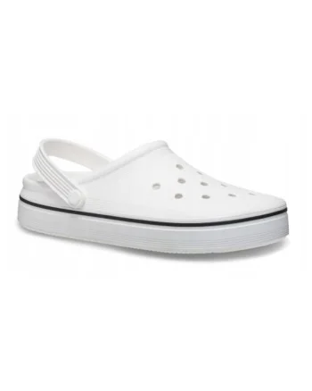 Saboti Barbati,  Crocband Of Court Clog, Alb, Alb