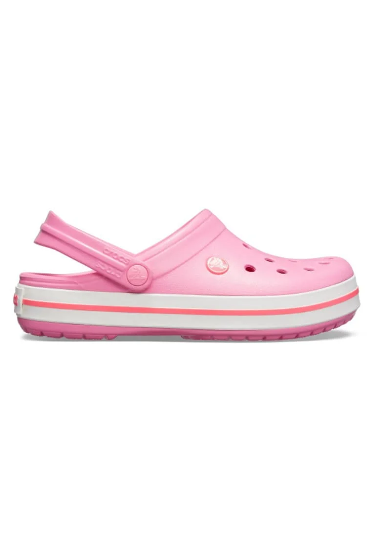 Saboti  Crocband 42-43 EU - M9/W11 US Roz - Pink Lemonade/White