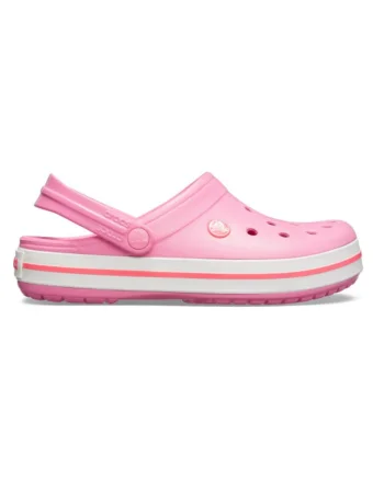 Saboti  Crocband 42-43 EU - M9/W11 US Roz - Pink Lemonade/White