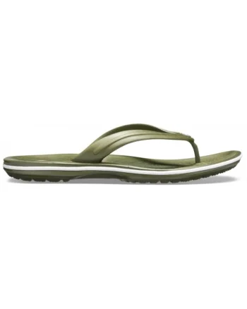 Slapi  Crocband Flip 36-37 EU - M4/W6 US Verde - Army Green/White