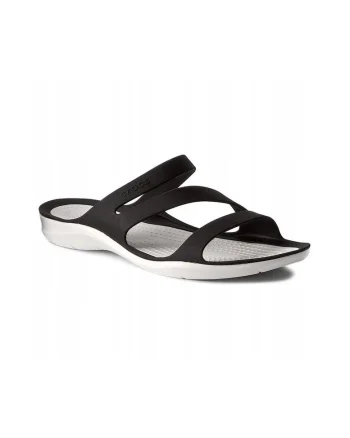 Sandale  Swiftwater, femei, alb-negru, material sintetic, talpa antiderapanta,