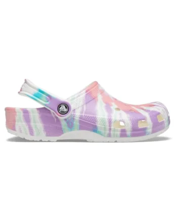 Saboti  Classic Tie-Dye Graphic Clog - US Multicolor - Fresco/Multi, Multicolor