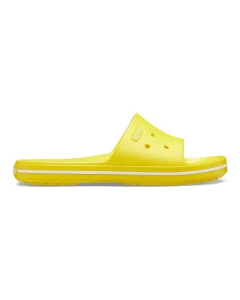 Papuci  Crocband III Slide - US Galben - Lemon/White, Alb