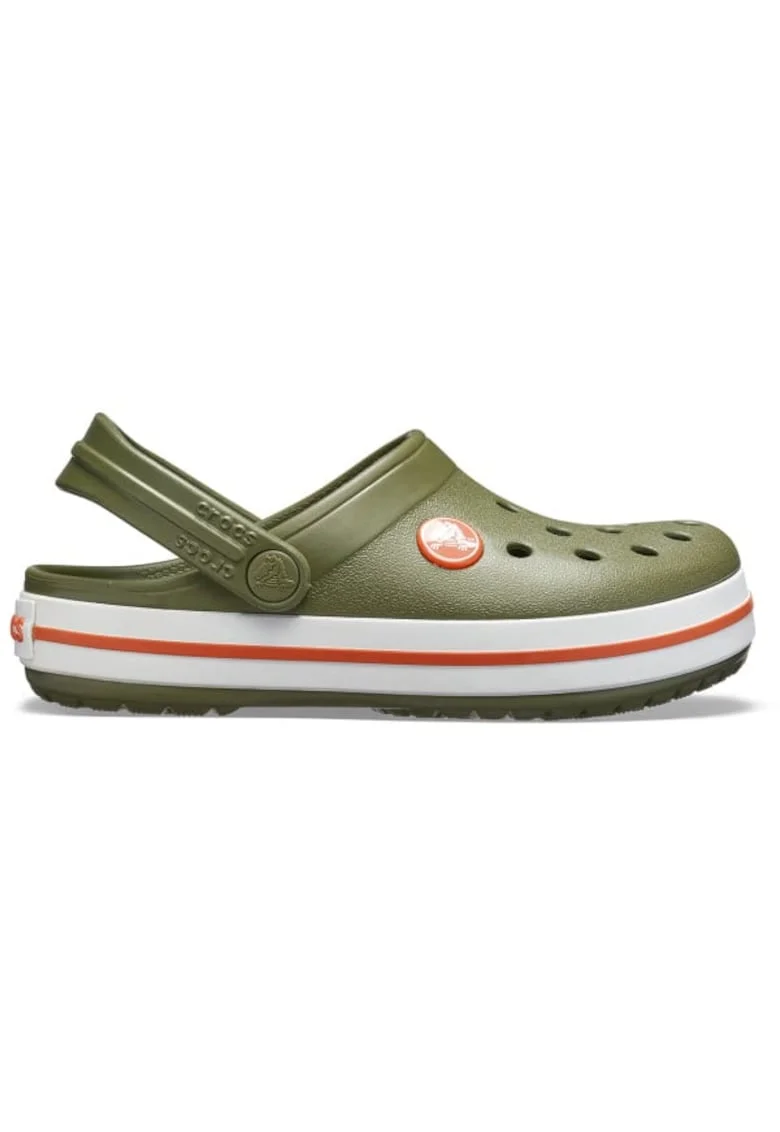 Saboti  Crocband Kids - US Verde - Army Green/Burnt Sienna, Verde