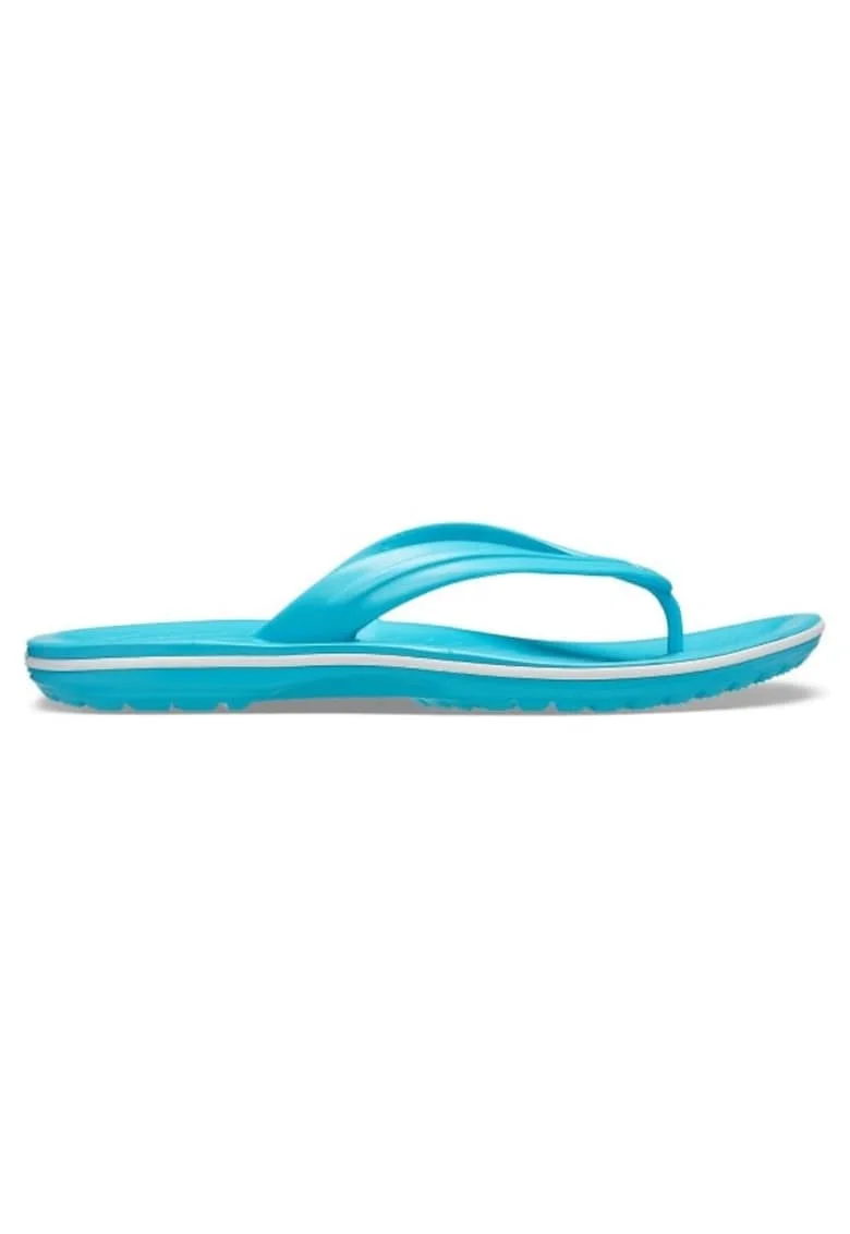 Slapi  Crocband Flip - US Albastru deschis - Digital Aqua, Alb