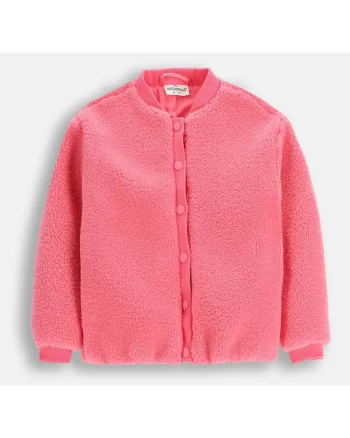 Jacheta bomber din material teddy