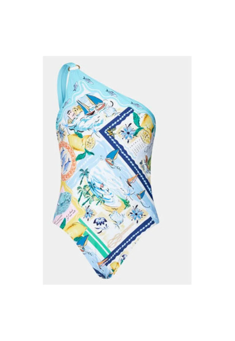 Costum de baie dama,  303653392, Nylon/Elastan, Multicolor, Multicolor