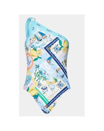 Costum de baie dama,  303653392, Nylon/Elastan, Multicolor, Multicolor