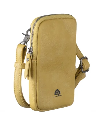 Geanta umar dama piele ecologica 12 x 20 x 2.5, Mad'l Dasch Traudl,, Galben, 12 x 20 x 2.5 cm