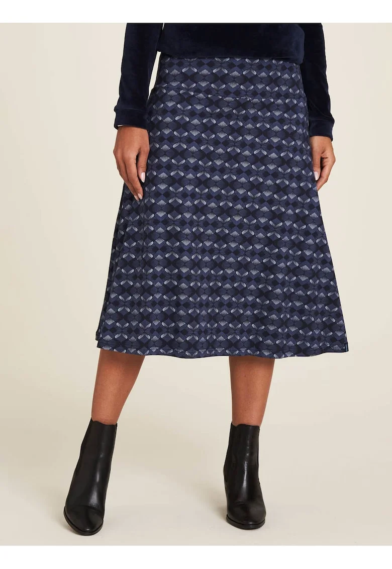 Fusta Midi cu model,