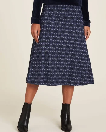 Fusta Midi cu model,