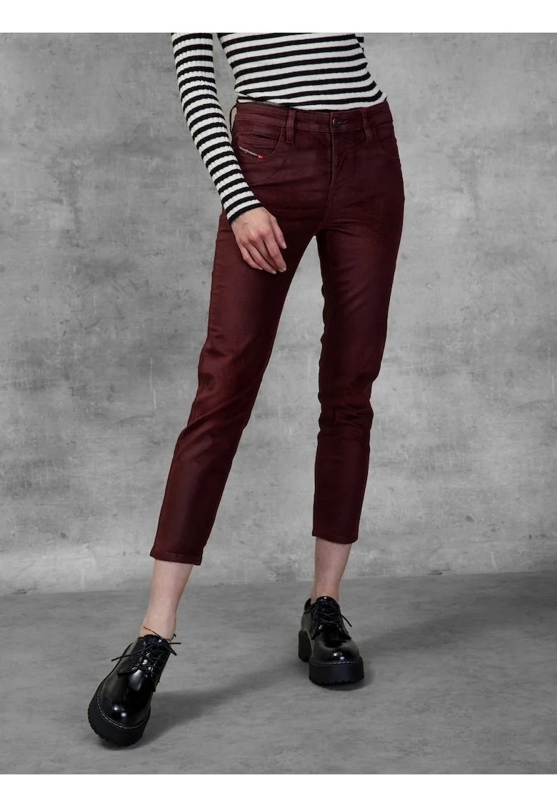 Blugi crop slim fit,