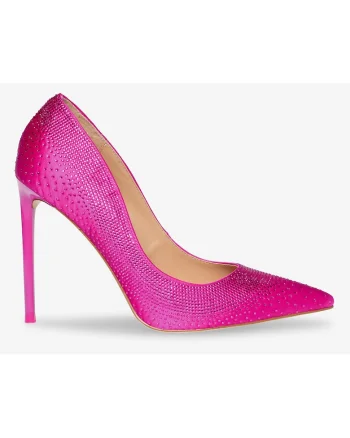 Pantofi stiletto cu strasuri,