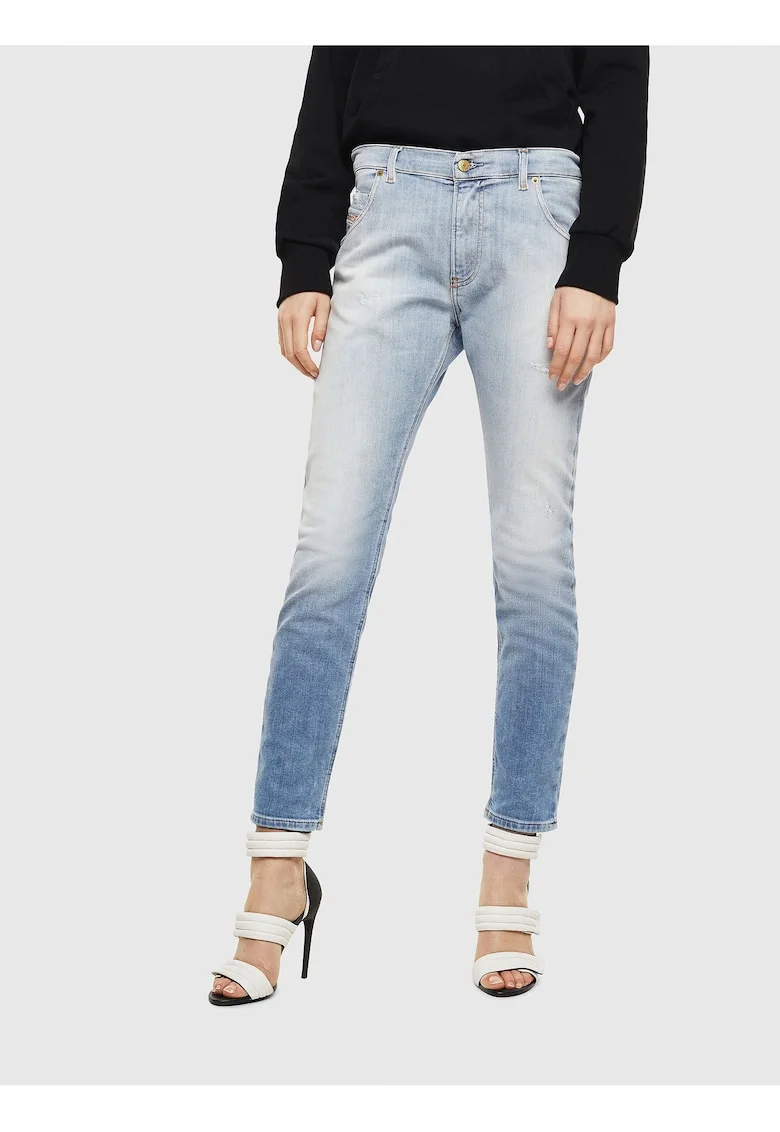 Jeans cu croiala slim fit,