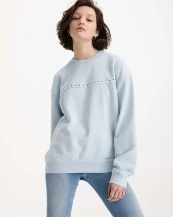 Bluza de trening cu logo pe spate