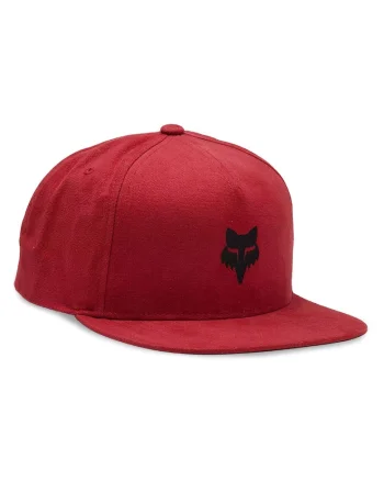 Sapca  Snapback rosu bumbac ajustabil