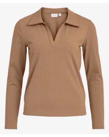 Bluza cu guler reiat Nobella,