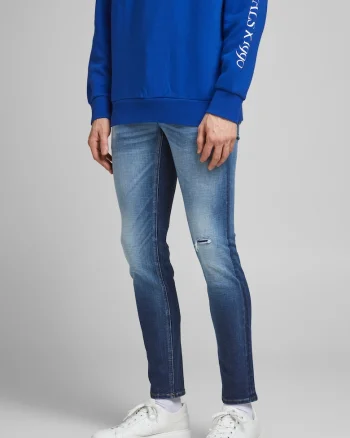 Blugi skinny cu talie joasa Liam,