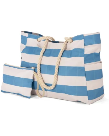 Geanta de Plaja  50x36x26 cm, 46L, Poliester, BZ 5925, Albastru