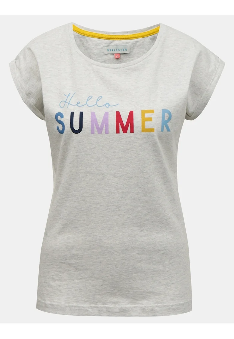 Tricou din bumbac cu imprimeu colorat, 36