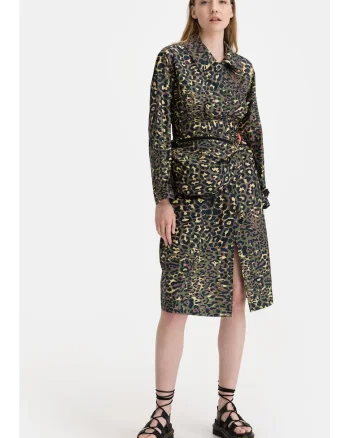 Trenci cu animal print,