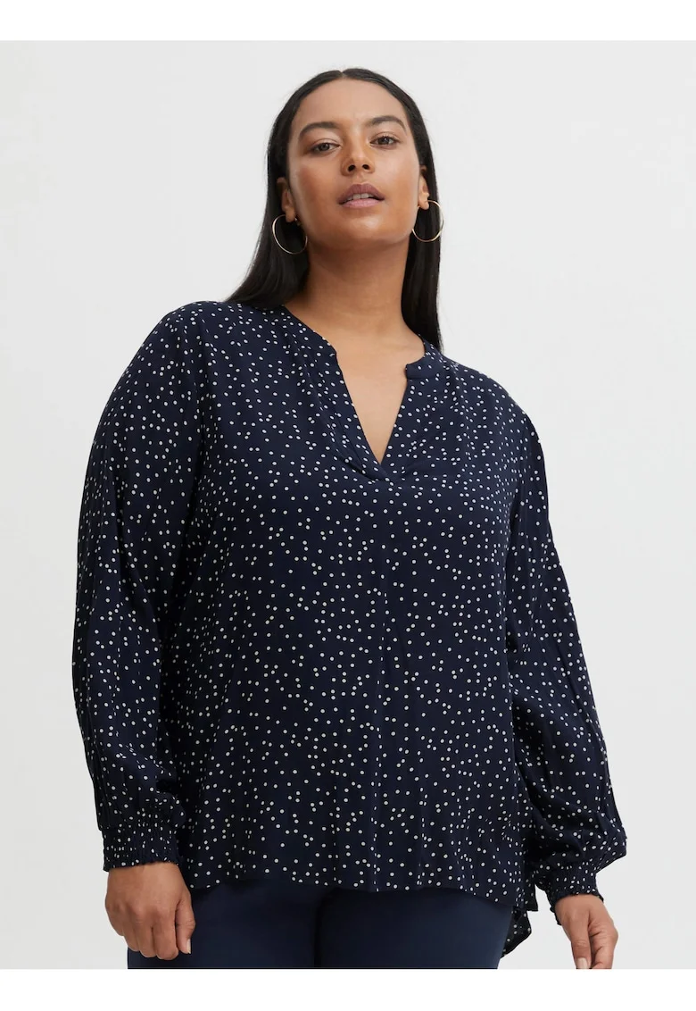 Bluza tunica cu buline,