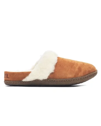 Papucei de casa, model  Nakiska Slide II, Piele Intoarsa