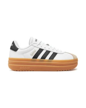 Pantofi sport flatform din piele VL Court Bold, Alb
