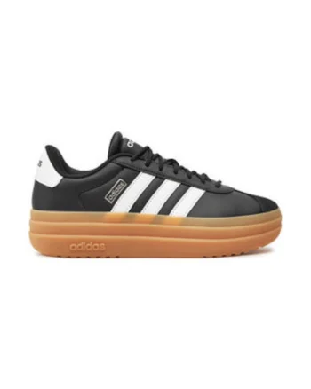 Pantofi sport flatform din piele VL Court Bold, Negru