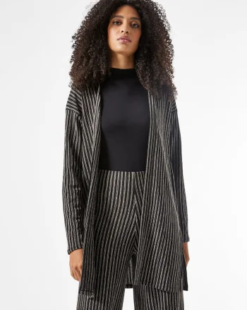 Cardigan cu dungi,