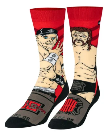 John Cena vs HHH sosete lungi cu print