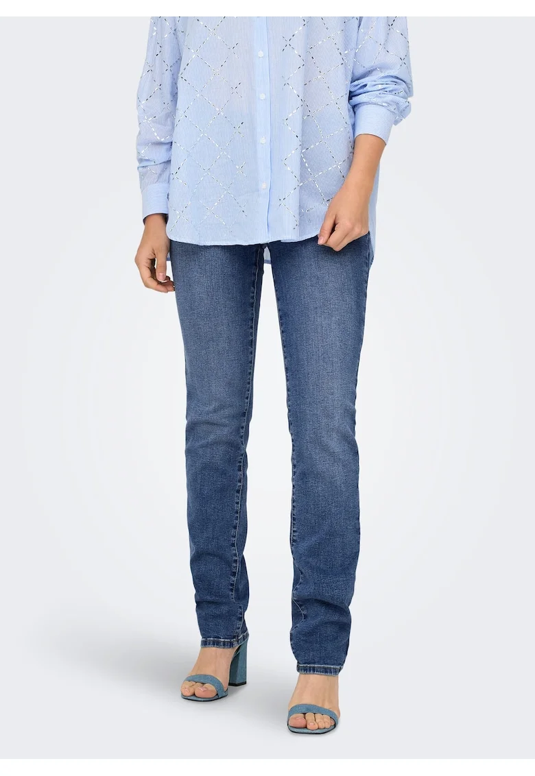 Blugi regular fit cu