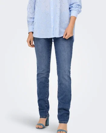 Blugi regular fit cu