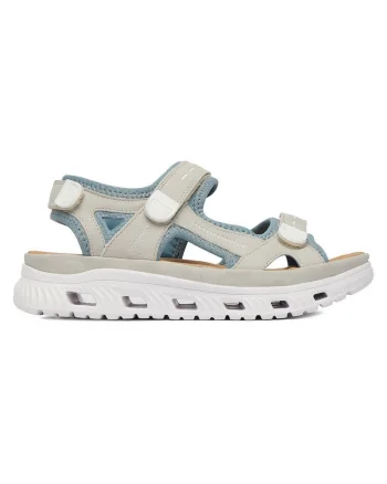 Sandale dama  inchidere velcro, usoare, Gri