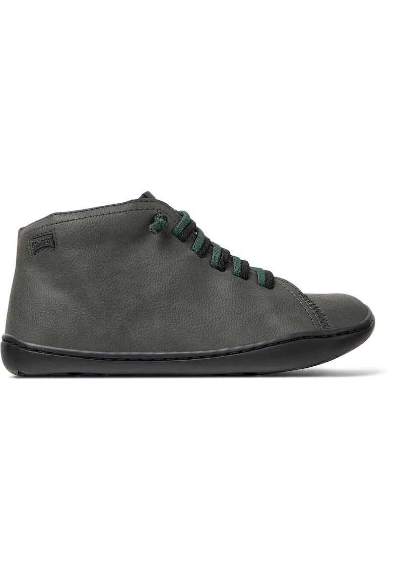 Pantofi sport mid-cut din piele Peu Cami 8497, Kaki