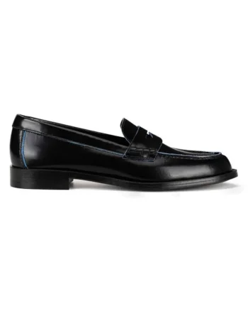 Mocasini dama  5906751019092, Piele naturala, Negru, Negru