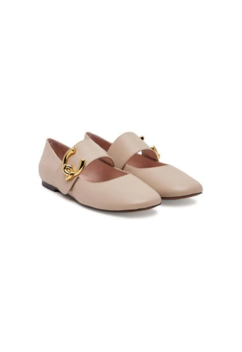 Balerini  SB3 19 01 01 N12, Piele naturala, 65499, Bej