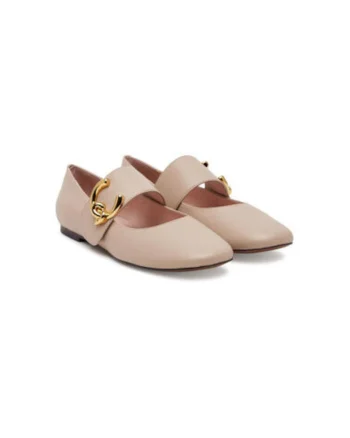 Balerini  SB3 19 01 01 N12, Piele naturala, 65499, Bej