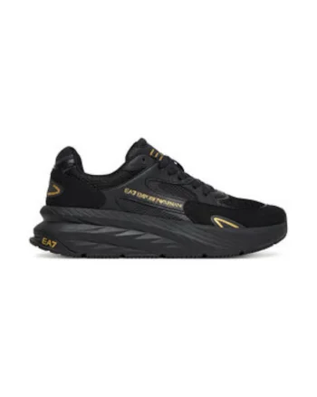 Emporio Armani  piele ecologica, Auriu/Negru