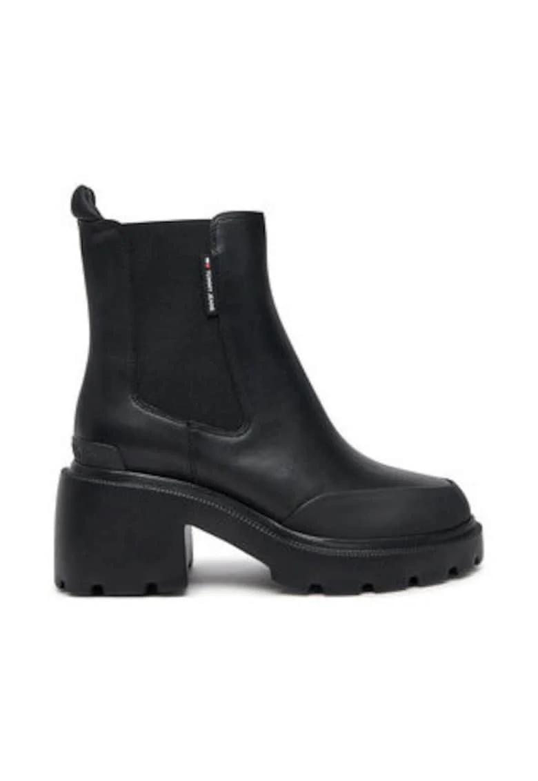 dama  piele naturala, negru, Negru