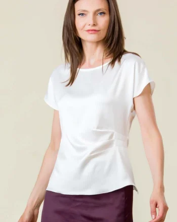 Bluza satin Emilie