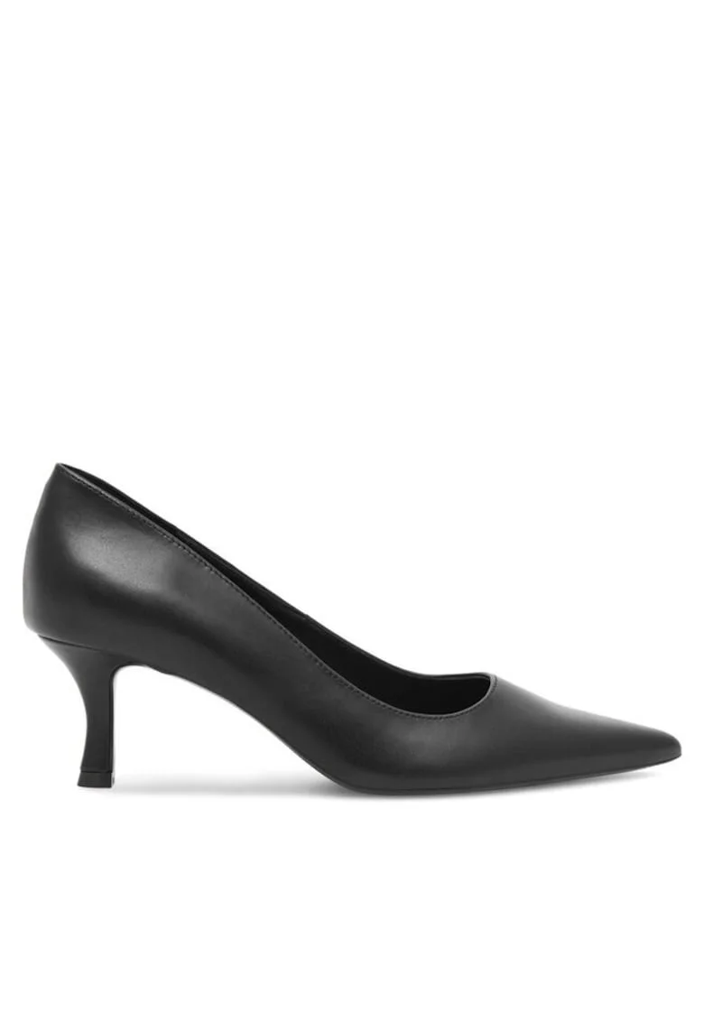 Pantofi dama,  Piele naturala, Negru